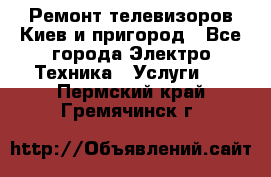 Ремонт телевизоров Киев и пригород - Все города Электро-Техника » Услуги   . Пермский край,Гремячинск г.